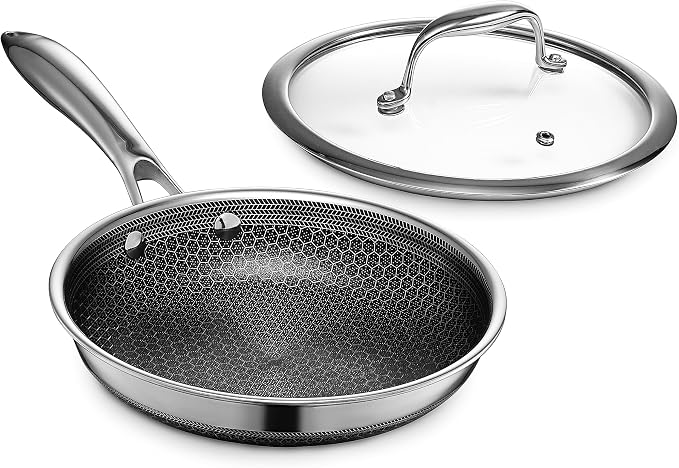 HexClad Hybrid Nonstick 8-Inch Frying Pan by HexCladHybridCookware