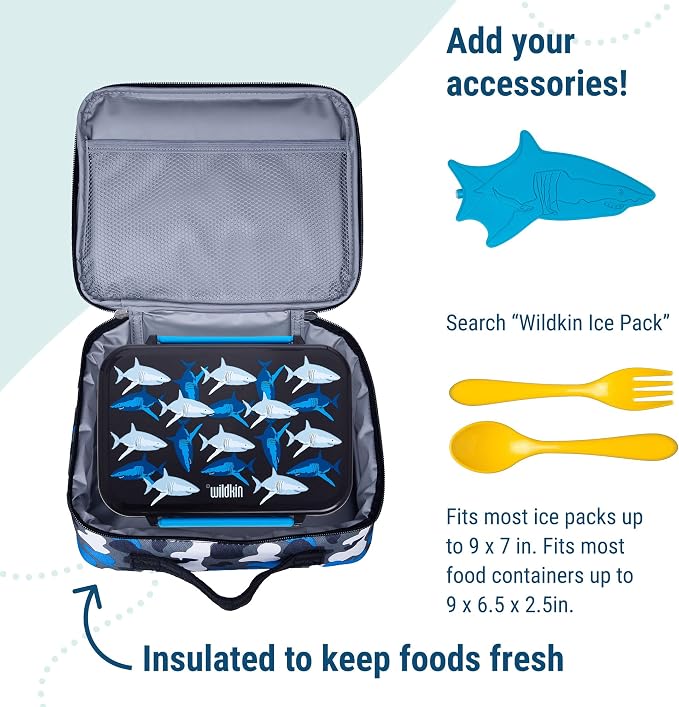 Wildkin Kids Insulated Lunch Box – Durable and Reusable - Image 5