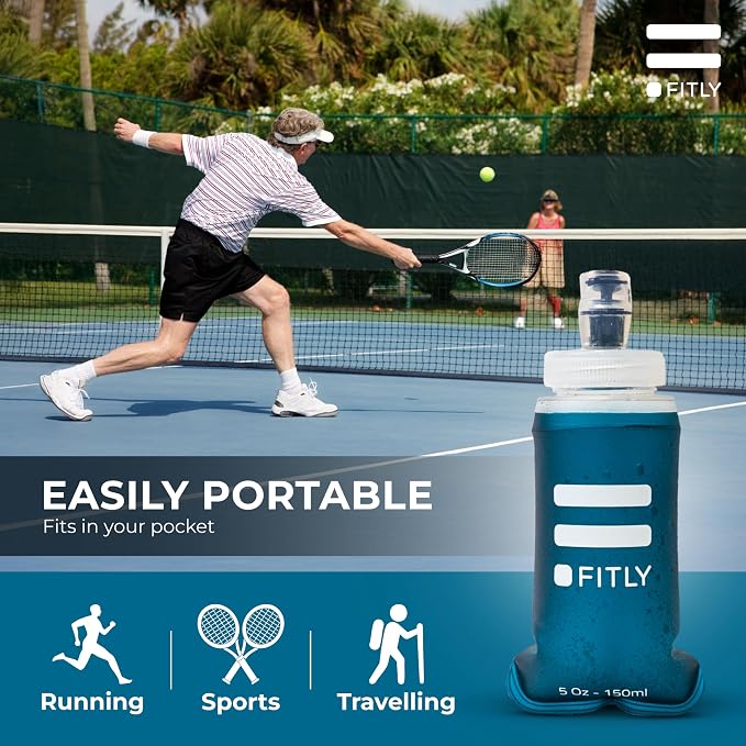 Soft Flask - Shrink As You Drink Soft Water Bottle - Image 5