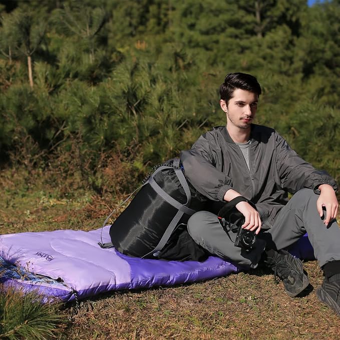 Camping Sleeping Bag, 32℉ Sleeping Bags - Image 7