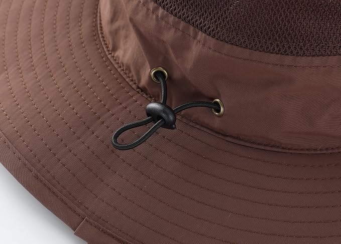 Home Prefer UPF 50+ Men's Sun Hat Wide Brim Bucket Hat UV Protection Hat - Image 6