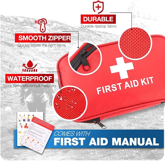 First Aid Kit 194 Piece Emergency Kits - Image 3