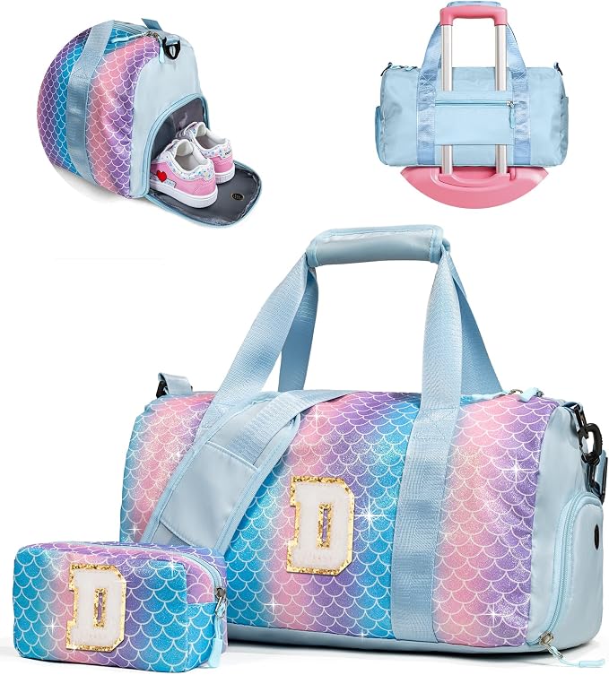 Cute Preppy Gifts for Girls-Girl Gym Bag by Vogewood