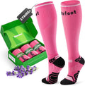 Compression Socks for Women Men 3 Pairs, Compression Stockings, Fragrance by Wakefeet