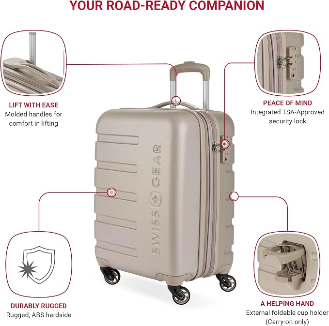 SwissGear 7366 Hardside Expandable Luggage - Image 3