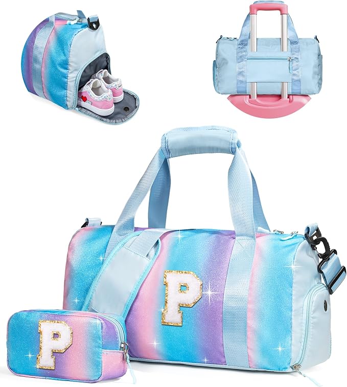 Girls Day Gifts for Kids-Girl Gym Bag by Vogewood