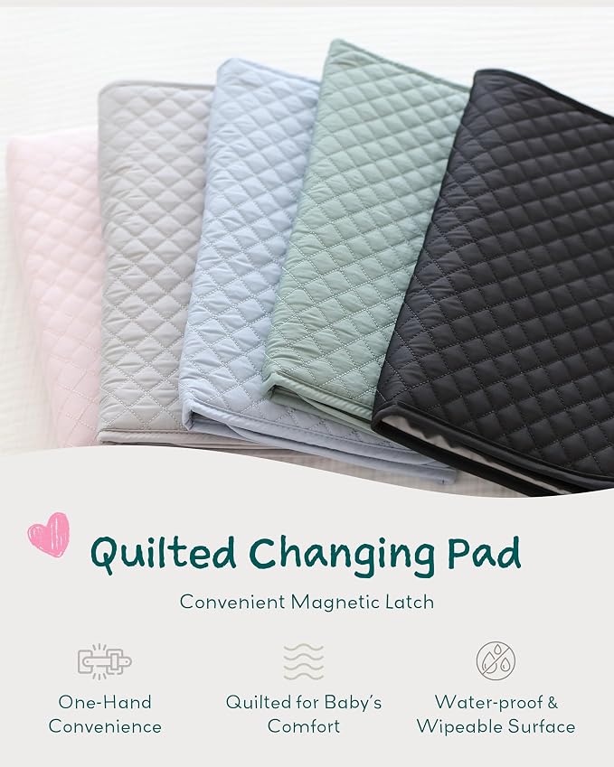 Lily Miles Baby Changing Pad Portable, Diaper Changing Mat - Image 2