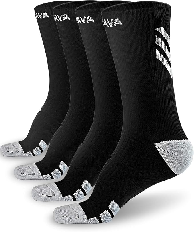 DOVAVA Dri-tech Compression Crew Socks, Comfort Boost Circulation by Dovava