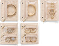 Vlando Jewelry Box for Girls Women, Display Portability Jewelry Storage for Gem by VLANDO