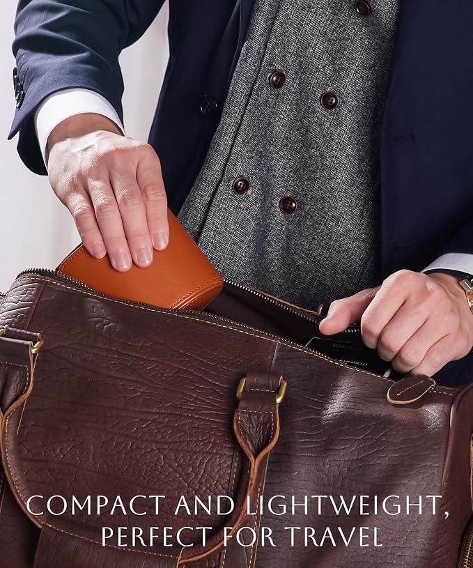 Homde Travel Watch Box Leather: Traveling Case - Image 7