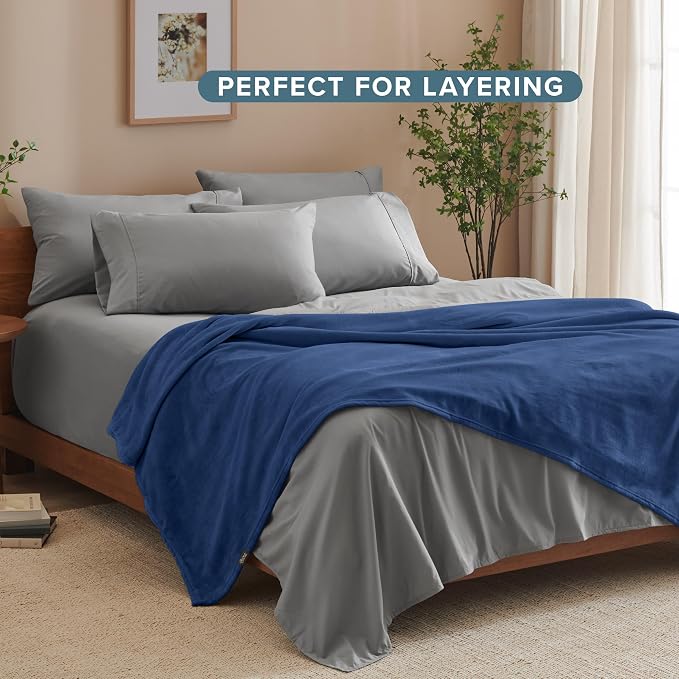 Bare Home Fleece Blanket - Image 7