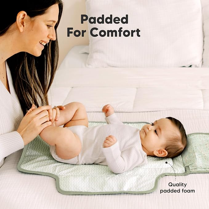 KeaBabies Portable Diaper Changing Pad - Image 4