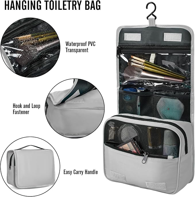 Veken 8 Set Packing Cubes for Travel Essentials, Suitcase Organizer Bags in 4 - Image 3