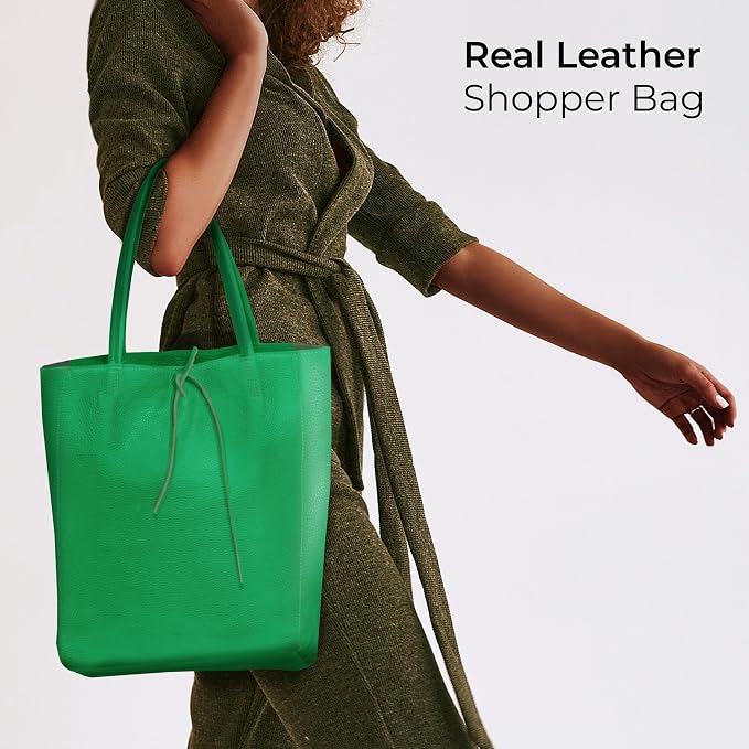 Italian Calf Leather Tote for Women - Image 8