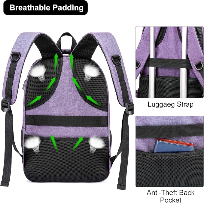 BIKROD Backpack for Girls Women, School Backpack for Teen Boys, Lightweight - Image 6