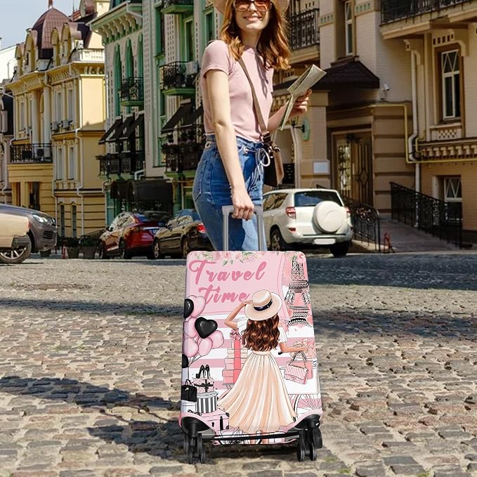 Travel Luggage Cover Suitcase Protector Fits 18-32 Inch Wheel Covers - Image 5