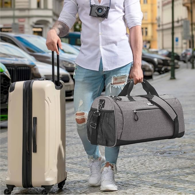 TOPDesign Gym Bag for Women & Men, Unisex Duffel Bag - Image 8