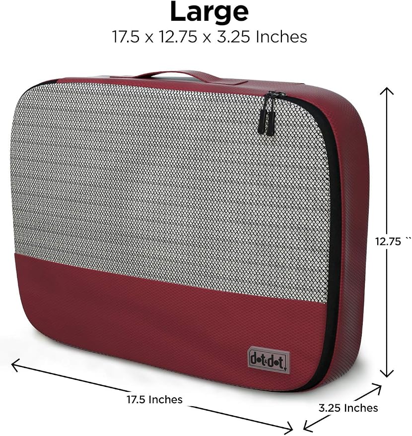 5pc Large Packing Cubes for Suitcases - Image 3
