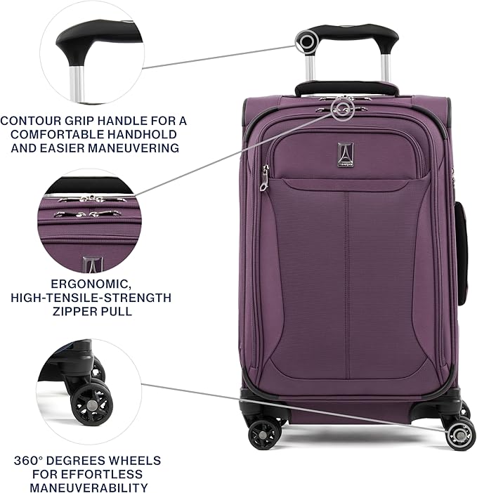 Travelpro Tourlite Softside 21" Expandable Luggage - Image 3