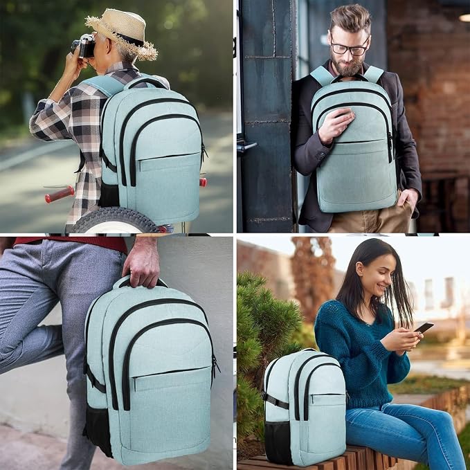 Lapsouno Business Laptop Backpack, Travel Laptop Backpack, Anti Theft Sturdy - Image 7