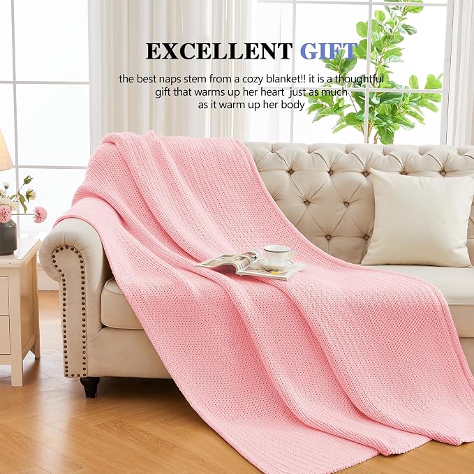 L'AGRATY Knitted Weighted Blanket - Image 7