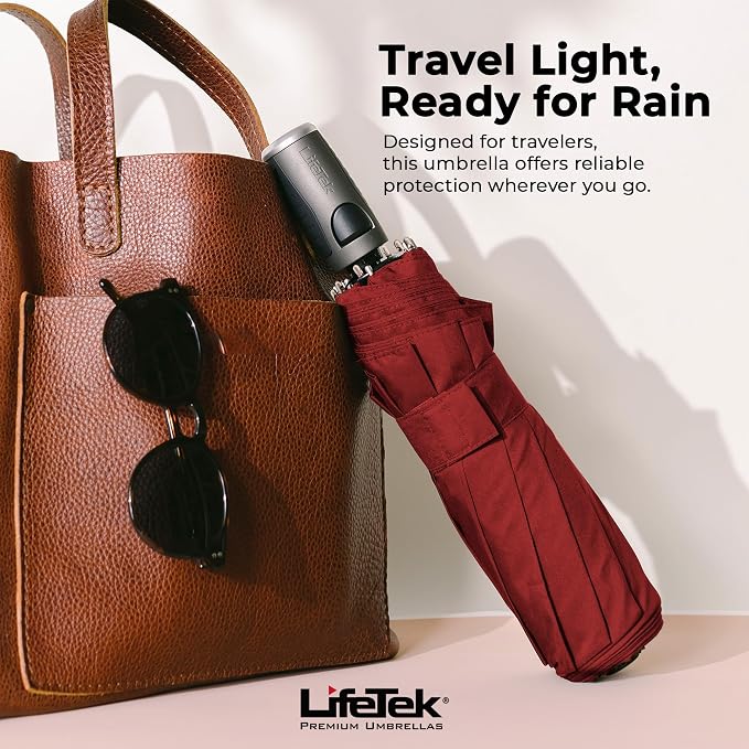 LifeTek Premium Travel Umbrella - Image 7