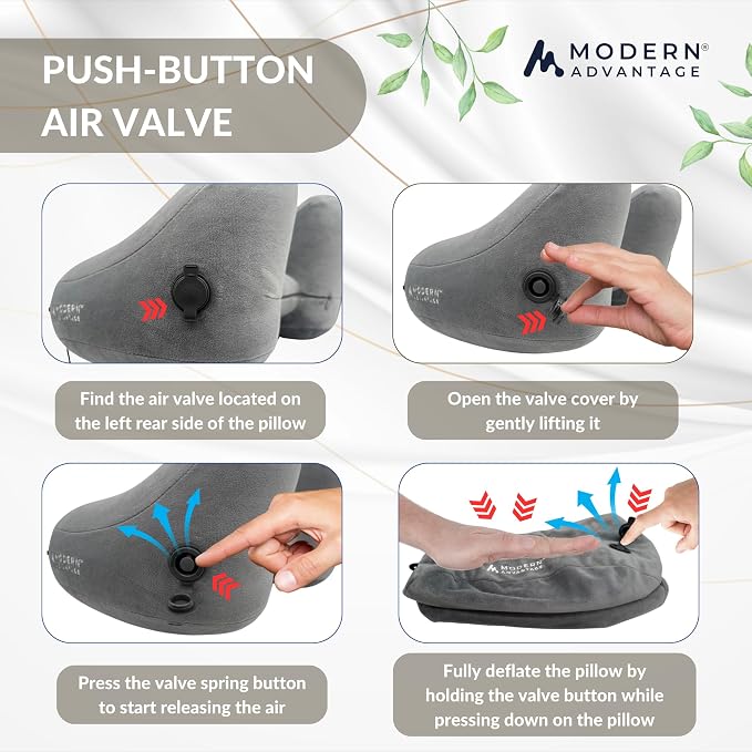Modern Advantage Inflatable Travel Pillow - Image 7