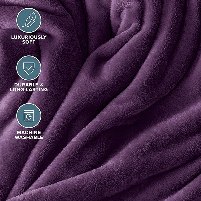 Bare Home Fleece Blanket - Image 4