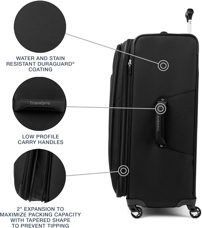 Travelpro Maxlite 5 Softside Expandable Checked Luggage - Image 5