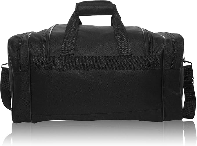 DALIX 17" Blank Duffle Bag Duffel Bag Travel Size Sports Durable Gym Bag - Image 4