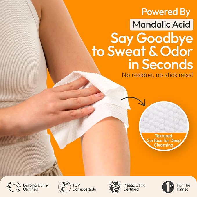 FOMIN Acidified Travel Deodorant Wipes - Image 7