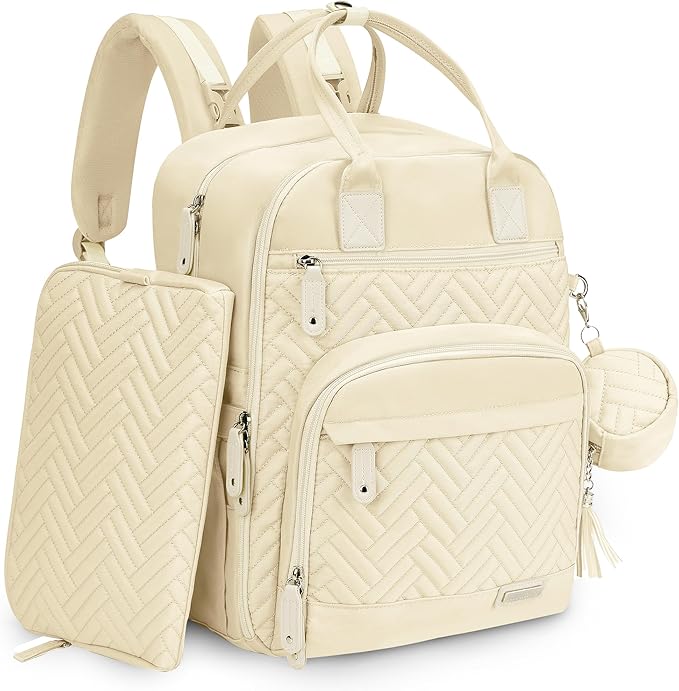 iniuniu Diaper Bag Backpack, 4 in 1 kit Large Unisex Baby Bags by iniuniu