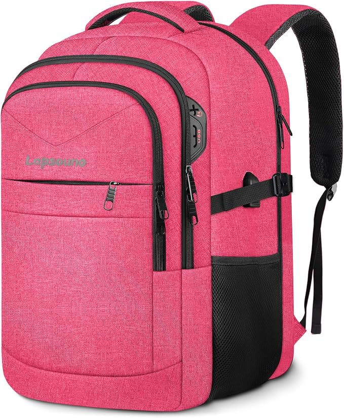 Lapsouno Extra Large Backpack, 17.3 Inch Travel Laptop Backpack, Water by Lapsouno