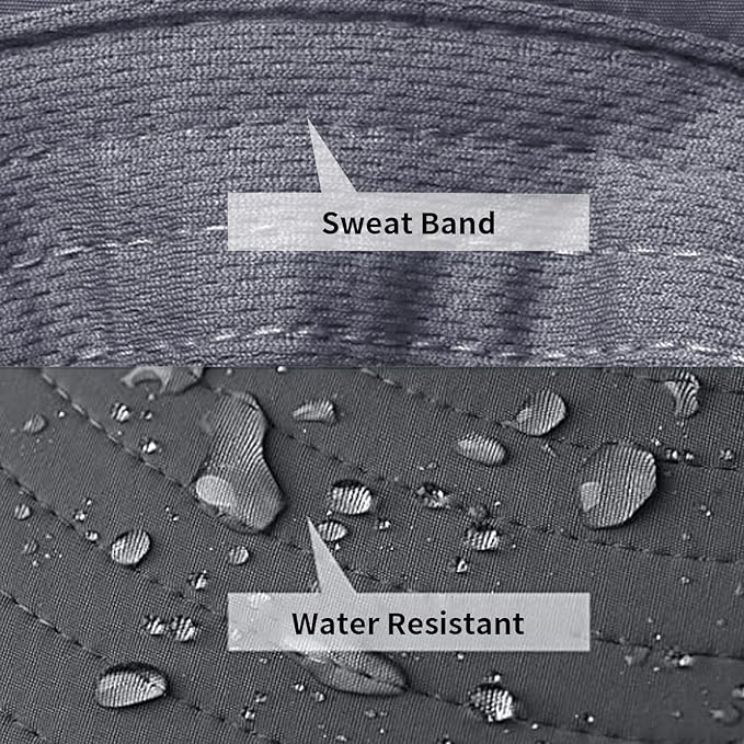 Sun Hats for Men Women Fishing Hat UPF 50+ Breathable Wide Brim Summer UV - Image 5
