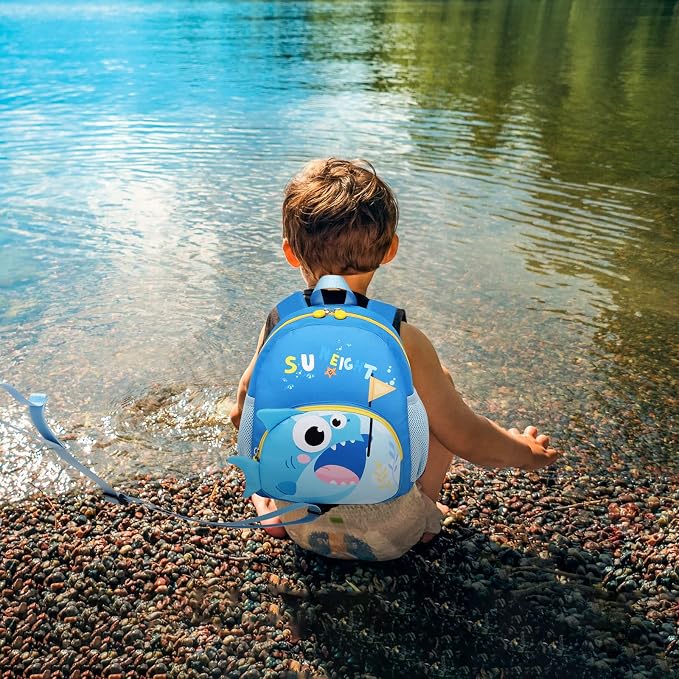 SUN EIGHT Toddler Backpack for Boys 2-4 Small Cute Dinosaur Backpack - Image 2