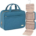 NISHEL Travel Toiletry Bag for women, Portable Hanging Organizer for Full-Sized by NISHEL