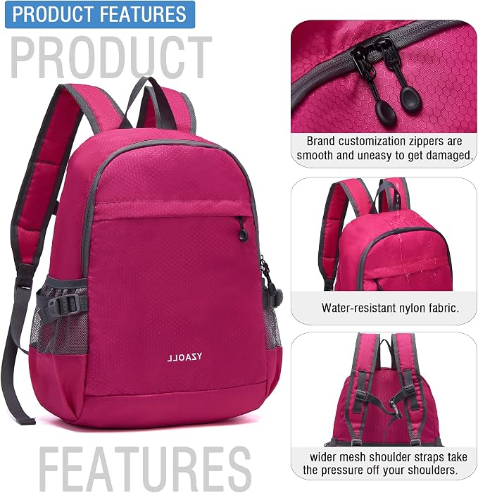 YZAOLL Small Lightweight Packable Hiking Backpack, 20L Hiking Backpack Day Pack - Image 6