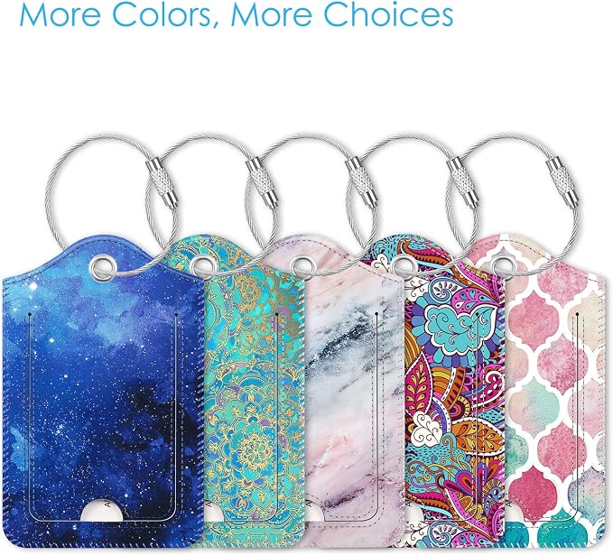 Fintie Luggage Tags, Privacy Cover ID Label - Image 6