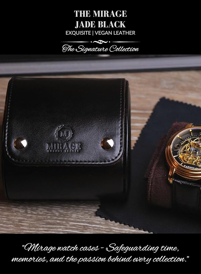 Single Watch Roll Travel Case - Image 6