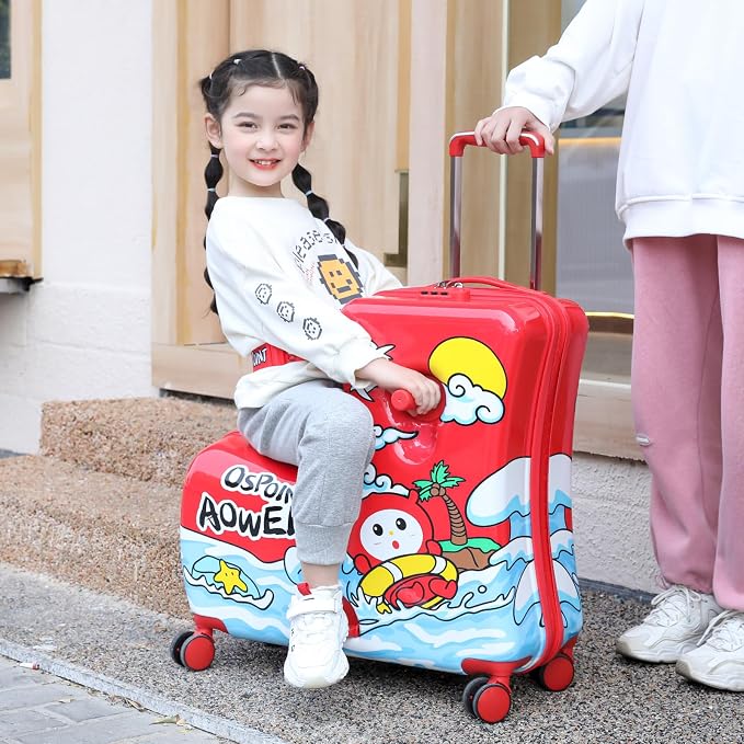 Kids' Lightweight Ride on Luggage - Image 9