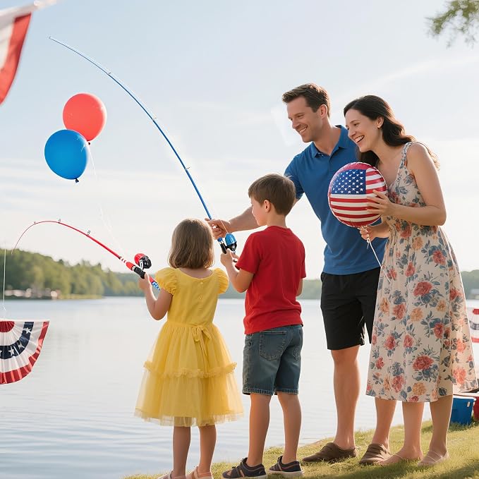 Kids Fishing Pole, Portable Telescopic Kids Fishing Poles - Image 6