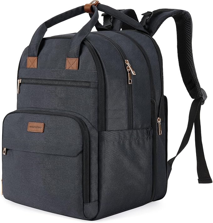mommore Diaper Bag Expandable Large Baby Bag by mommore