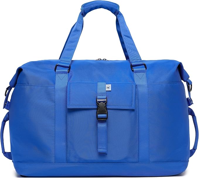 SUNNY BIRD Duffel with Utility Pouch, 40L Weekender Overnight Bag with Shoe - Image 2