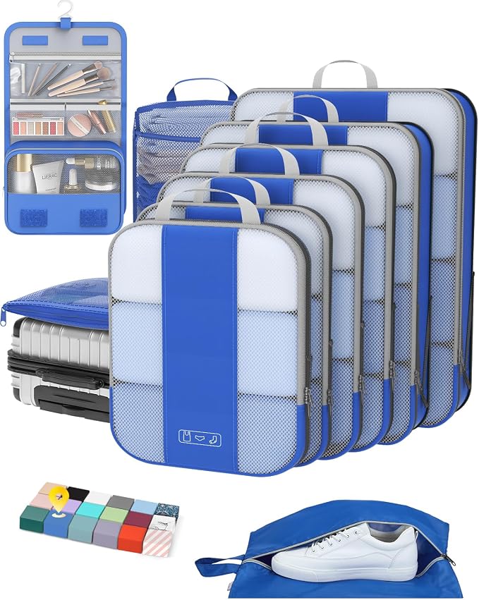 10 Set Compression Packing Cubes by OlarHike