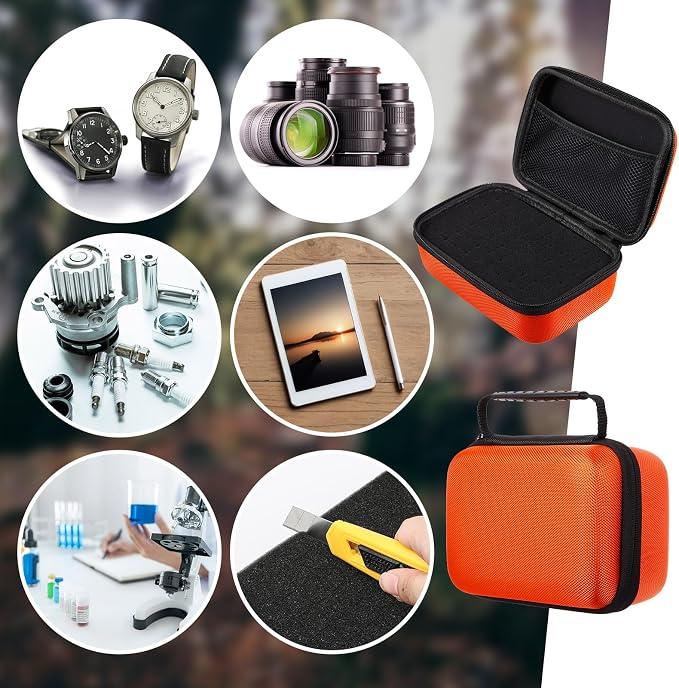 EVA Hard Case with Customizable Foam Protective EVA Carrying Case Shockproof - Image 7