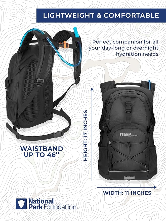 National Park Foundation 18L Hydration Backpack - Image 2