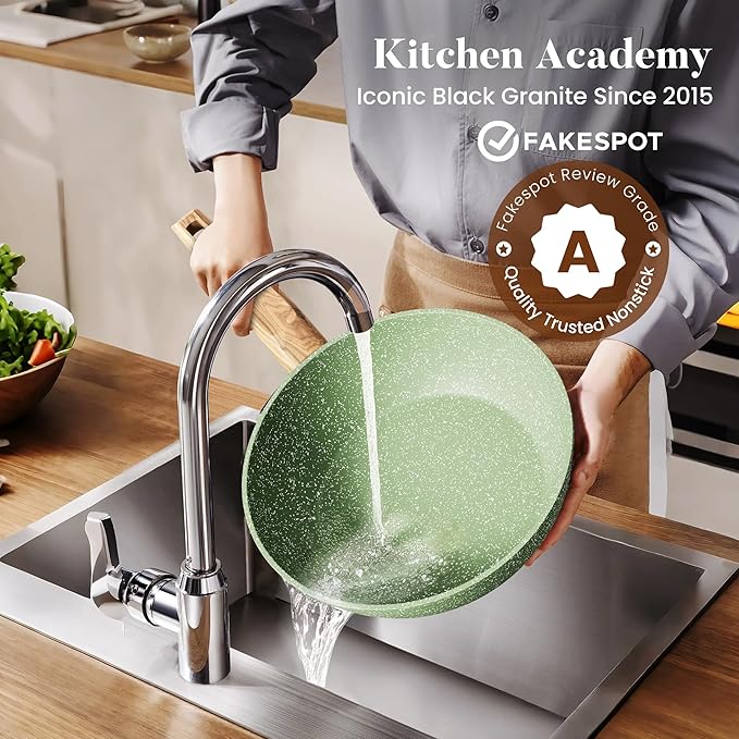 Kitchen Academy 17 Pieces Induction Cookware Set - Image 4