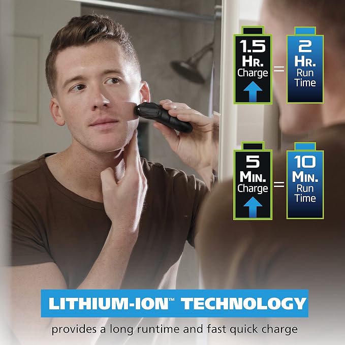 Wahl Compact Rechargeable Lithium Ion Shaver Kit - Image 7