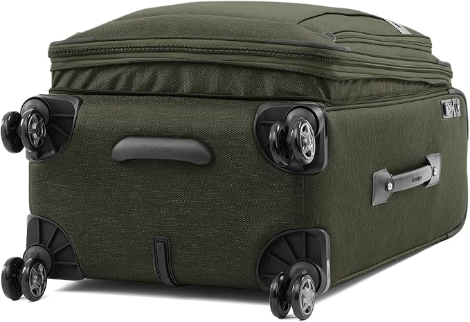 Travelpro Platinum Elite Softside Expandable Checked Luggage, 8 Wheel Spinner - Image 7