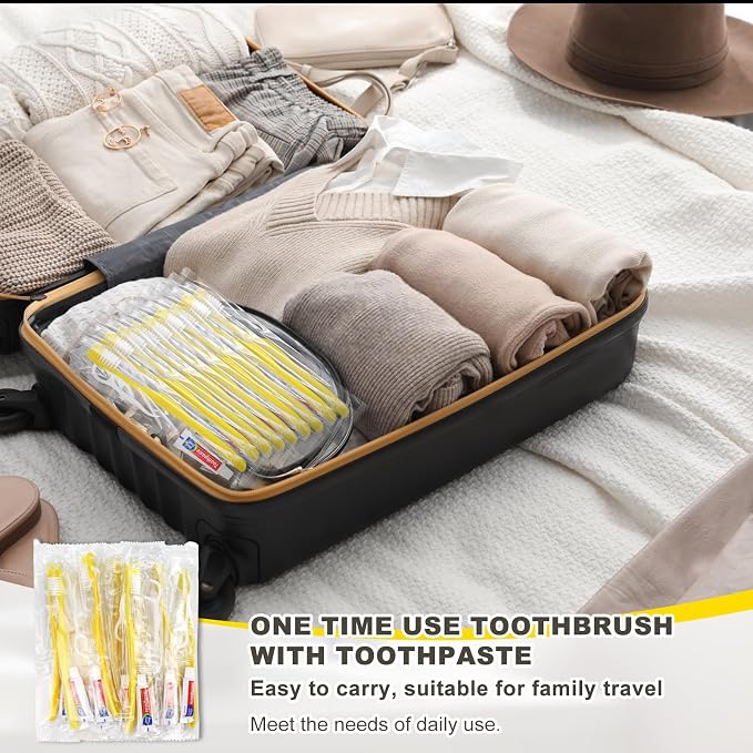 200pcs Disposable Toothbrushes - Image 5